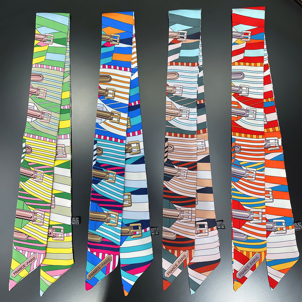 Fashion Neckerchief Hair Scarf For Women Long Hairband Skinny Wrist Ribbon Neck Scarves 90x5cm Print Headband Bag Scarf Ladies
Fashion Neckerchief Hair Scarf For Women Long Hairband Skinny Wrist Ribbon Neck Scarves 90x5cm Print Headband Bag Scarf Ladies