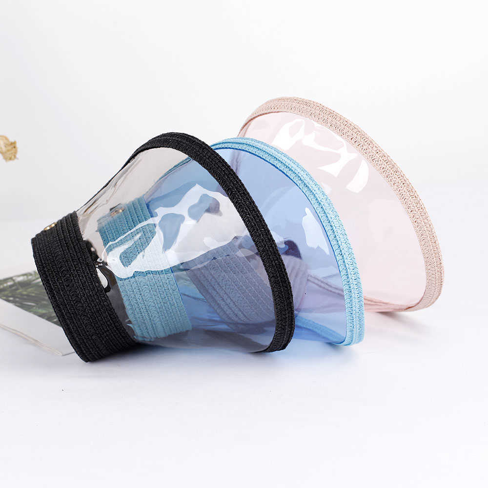 Outdoor Hats Empty top cap Women's summer hat Golf cap Transparent caps Summer hat Women's hat sun visor uv protection solar hat Hiking hat 