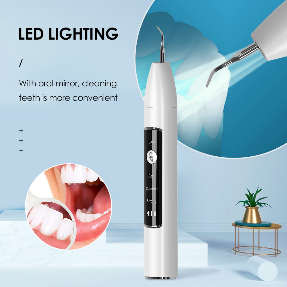 Other Oral Hygiene Ultrasonic Dental Electric Teeth Cleaner Calculus Tartar Remover High Frequency Sonic Vibration Tooth Cleaning Whitening 230503