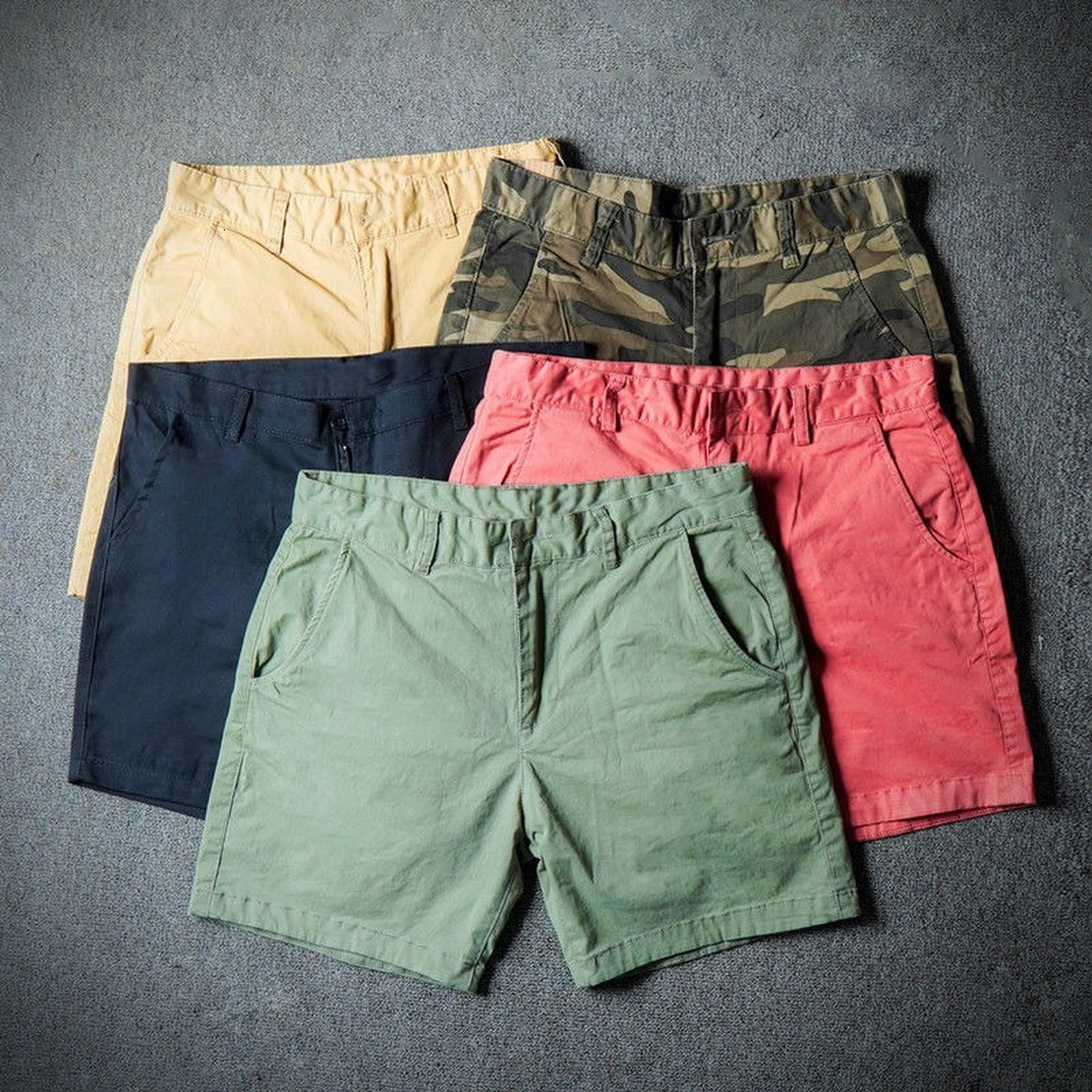 Men's Shorts Casual Shorts Men On Knee Breath Cool Shorts Mens Fashion Bottoms Summer Clothes Streetwear Regular Fit Shorts 230503