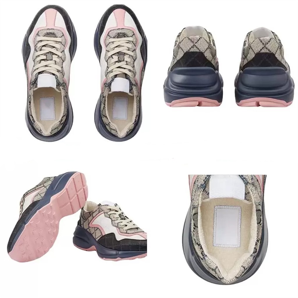 Designer Rhyton Shoes Multicolor Sneakers Men Women Trainers Vintage Chaussures Platform daily Sneaker Strawberry Mouse Mouth Shoe Simplicity, Customize
Designer Rhyton Shoes Multicolor Sneakers Men Women Trainers Vintage Chaussures Platform daily Sneaker Strawberry Mouse Mouth Shoe Simplicity, Customize