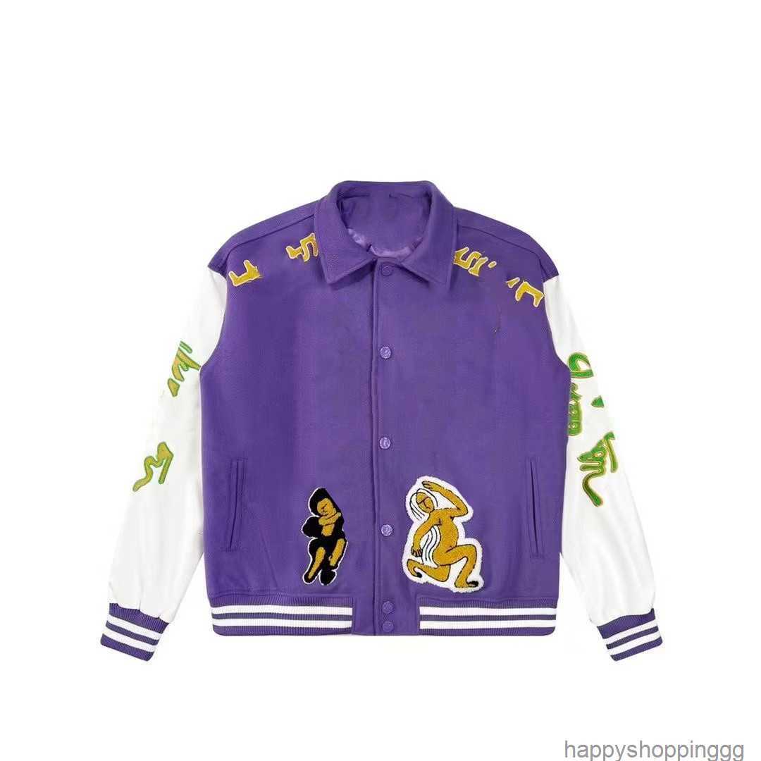 Mens Jackets Baseball Varsity Jacket Letter Stitching Embroidery Autumn and Winter Men Loose Causal Outwear Coats0tai
Mens Jackets Baseball Varsity Jacket Letter Stitching Embroidery Autumn and Winter Men Loose Causal Outwear Coats0tai