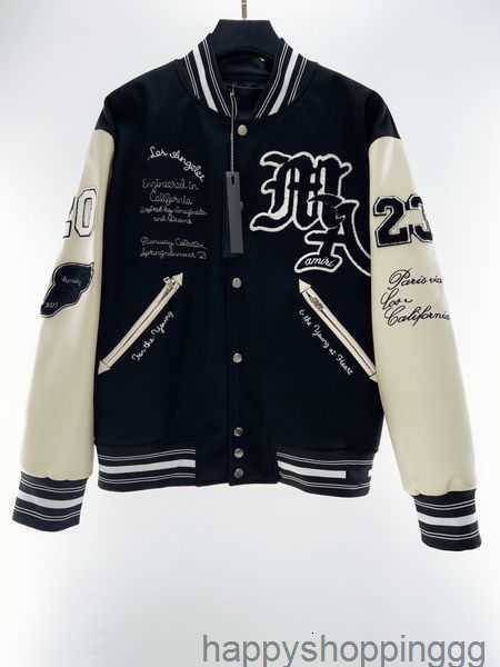 Cotton designer jackets bomber mens windbreaker varsity Mens Baseball Hip Hop Harajuku Letter Patchwork Leather tianma embroidery Streetwear Men Unisex Coats p98
Cotton designer jackets bomber mens windbreaker varsity Mens Baseball Hip Hop Harajuku Letter Patchwork Leather tianma embroidery Streetwear Men Unisex Coats p98