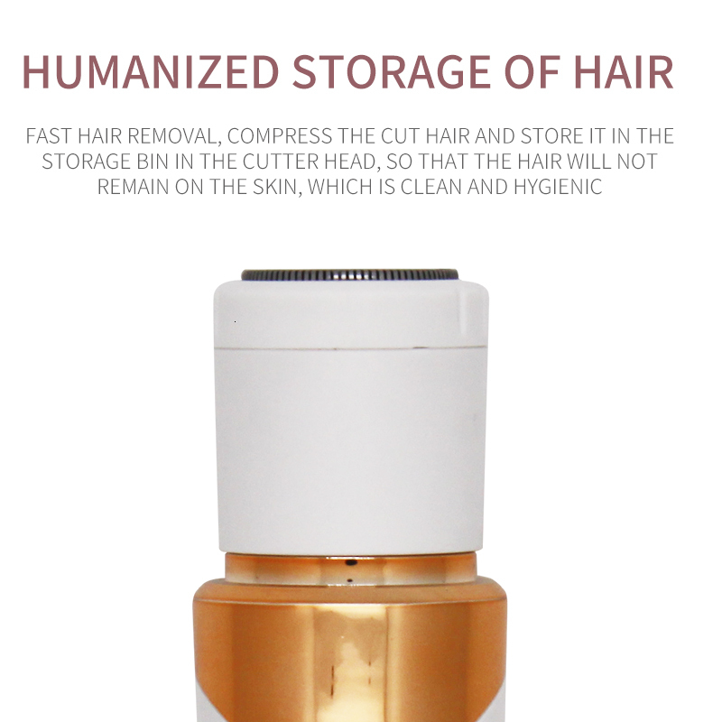 Epilator 4 IN 1 Electric Eyebrow Trimmer Portable Hair Remover Women depilator Nose Ear Trimmer Removal Lady Shaver Epilator Painless 230428