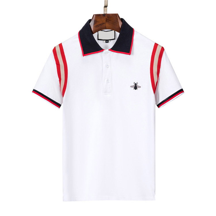 Designer Men's Polos Monclair Classical Shirts Men Luxury Polos Casual Mens T Shirt Snake Bee Letter Print Embroidery Fashion High Street Man Tee
Designer Men's Polos Monclair Classical Shirts Men Luxury Polos Casual Mens T Shirt Snake Bee Letter Print Embroidery Fashion High Street Man Tee