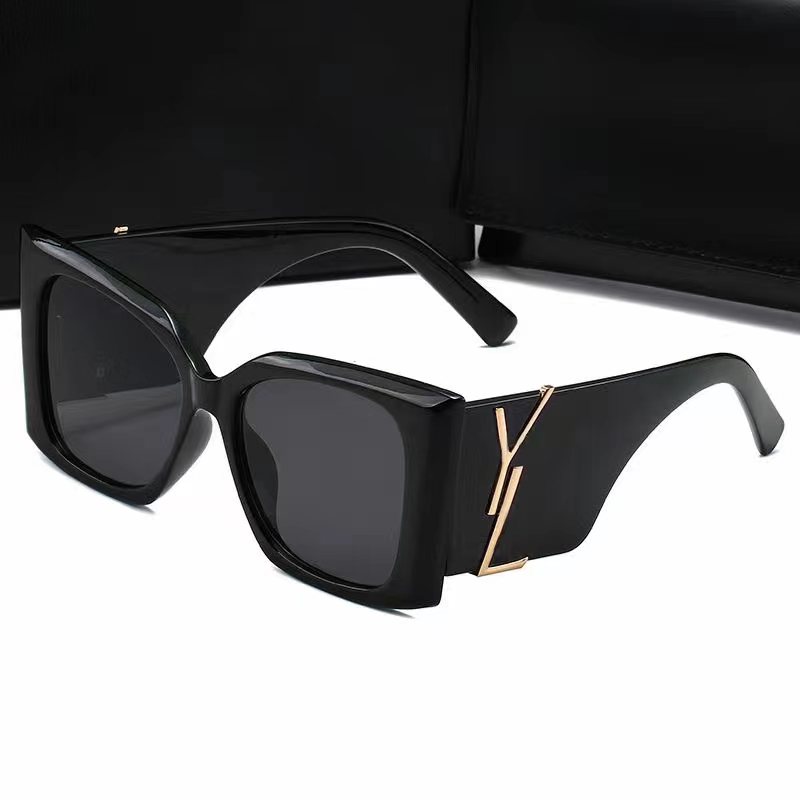 women's trendy Retro sunglasses brand fashion full glass mirror designer brand anti-reflective polarized glasses UV400