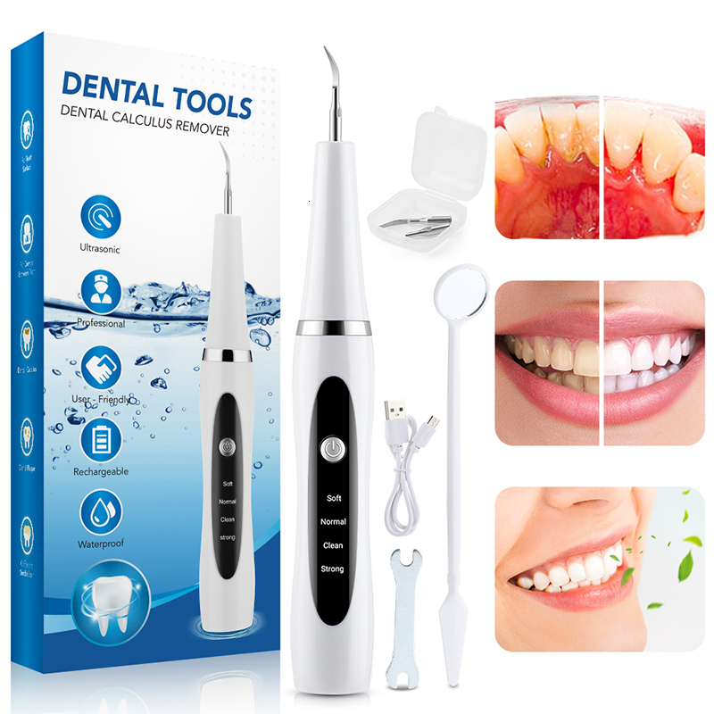 Other Oral Hygiene Ultrasonic Tooth Cleaner Teeth Whitening Visual Electric Dental Scaler For Teeth Cleaning Calculus Plaque Stains Tartar Removal 230