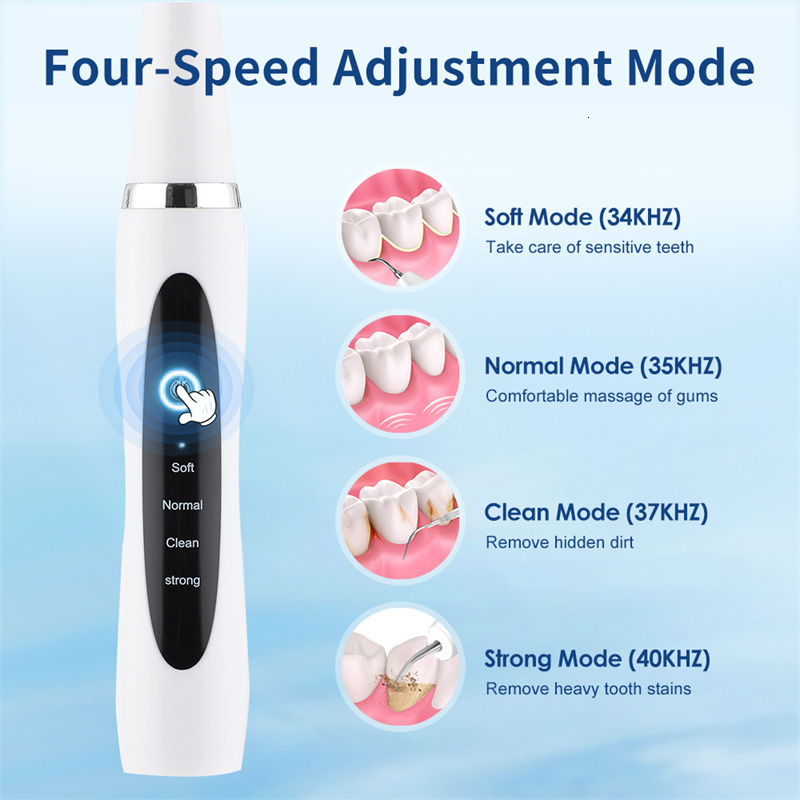 Other Oral Hygiene Ultrasonic Tooth Cleaner Teeth Whitening Visual Electric Dental Scaler For Teeth Cleaning Calculus Plaque Stains Tartar Removal 230