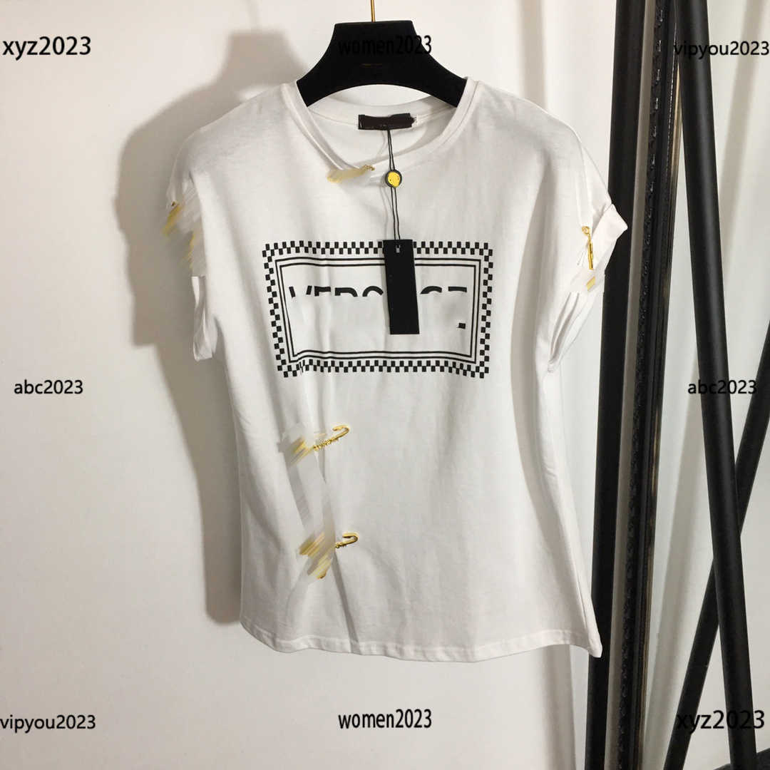 luxury crop top high quality Summer Short sleeve Designer tees Women' T-Shirt Geometric pattern printed tops new arrival, #1
luxury crop top high quality Summer Short sleeve Designer tees Women' T-Shirt Geometric pattern printed tops new arrival, #1
