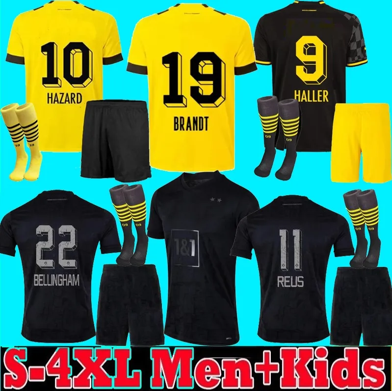 HALLER soccer jerseys 22 23 football shirt REUS REYNA DORTMUND NEONGELB BELLINGHAM HUMMELS BRANDT WITSEL men kids kit maillot de foot tops All black special, Image
HALLER soccer jerseys 22 23 football shirt REUS REYNA DORTMUND NEONGELB BELLINGHAM HUMMELS BRANDT WITSEL men kids kit maillot de foot tops All black special, Image