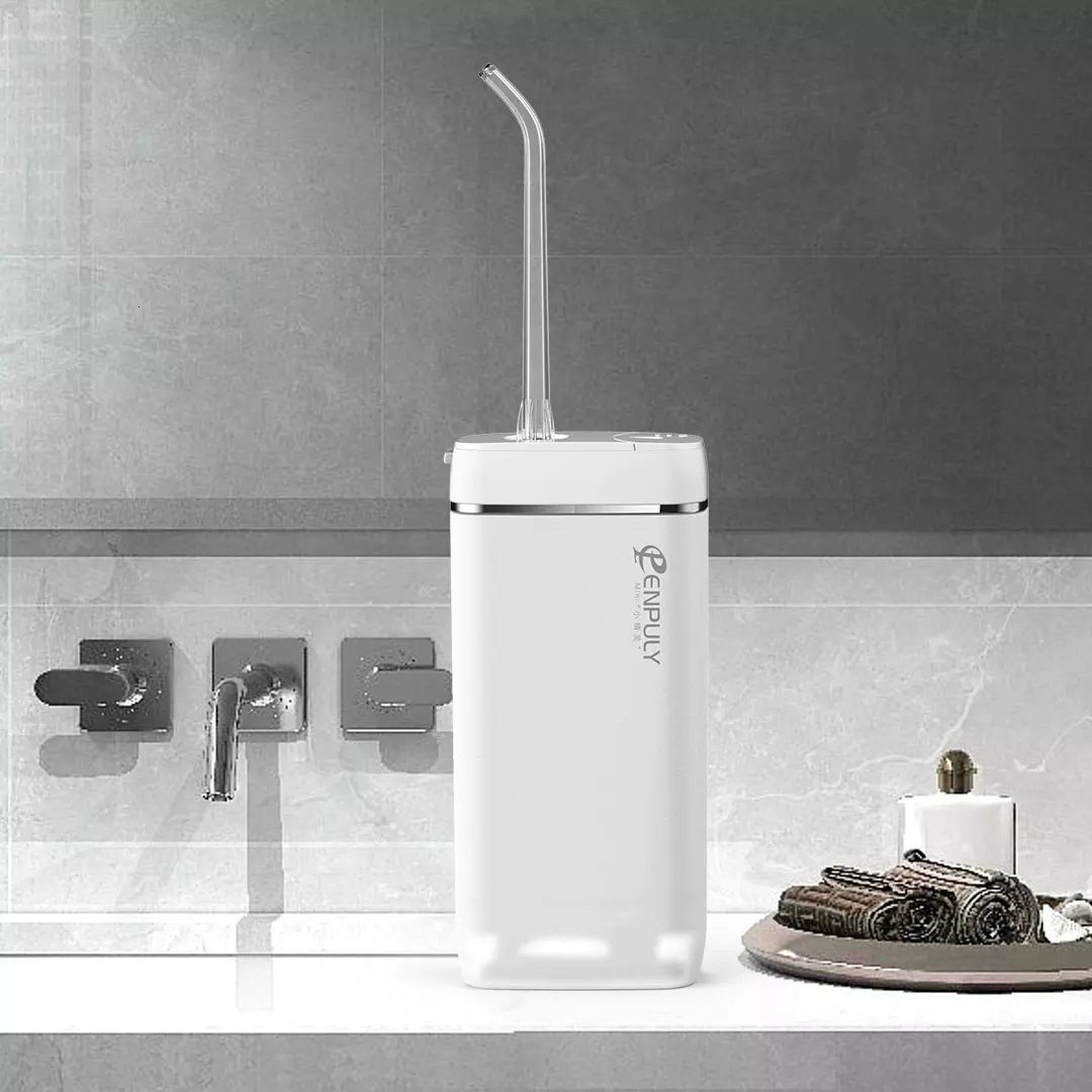 Other Oral Hygiene ENPULY Oral Irrigator M6 Plus 140ML Portable Dental Water Jet Bucal Ultrasonic For Tooth Cleaner HBraces Waterpulse Tooth 230503
