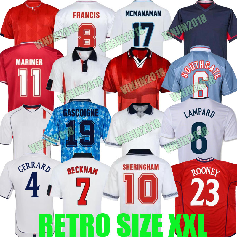 Retro World cup 2002 ENGLAND SOCCER JERSEY 1990 Blackout MASH UP football shirt 1998 ROONEY Lampard BECKHAM OWEN Vintage 1980 1982 1992 1994 1996 SCHOLES Shearer kits, 1990 home
Retro World cup 2002 ENGLAND SOCCER JERSEY 1990 Blackout MASH UP football shirt 1998 ROONEY Lampard BECKHAM OWEN Vintage 1980 1982 1992 1994 1996 SCHOLES Shearer kits, 1990 home
