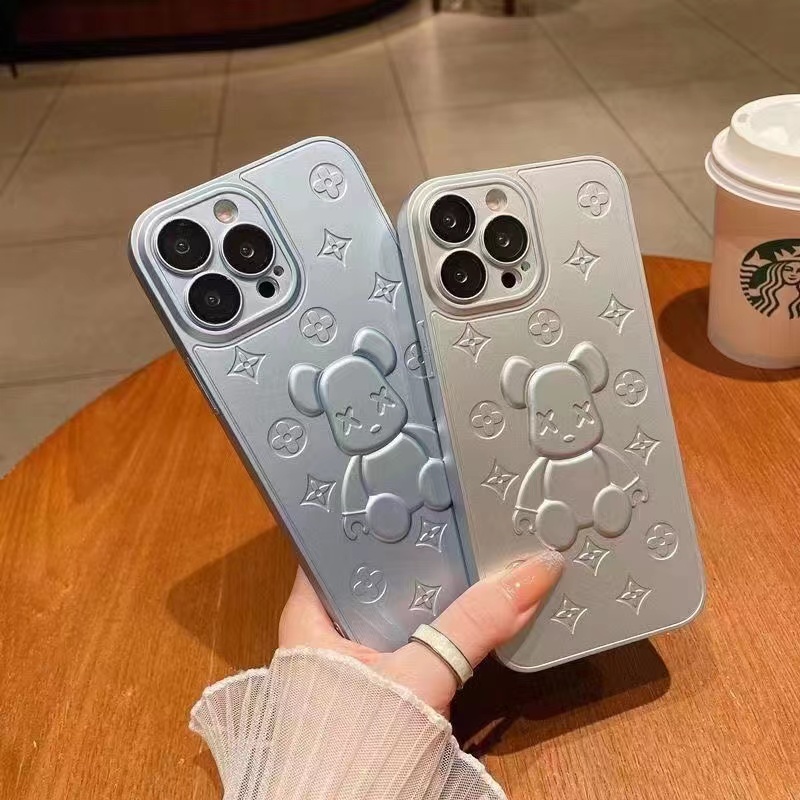 Chaoliu brand phone cases for iPhone 14 15 13 Pro Max 11 12 Mini 7 8 Plus X XS XR XSMAX 3D cartoon bear flower print lens all-inclusive soft shell, Silver
Chaoliu brand phone cases for iPhone 14 15 13 Pro Max 11 12 Mini 7 8 Plus X XS XR XSMAX 3D cartoon bear flower print lens all-inclusive soft shell, Silver