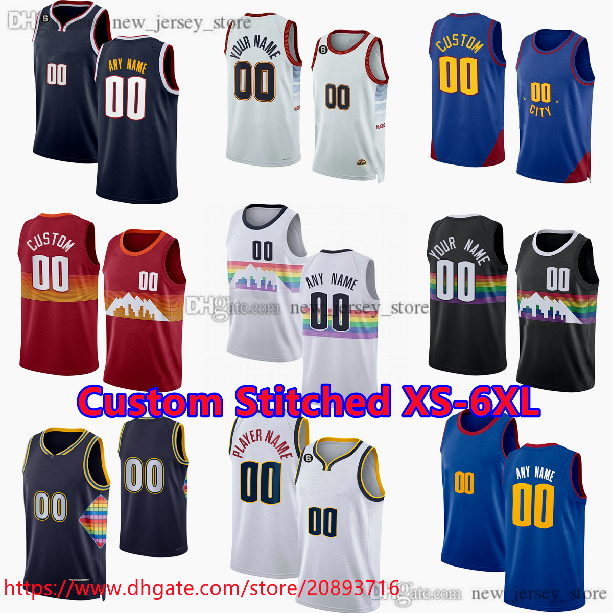 Custom Stitched XS- Basketball Jersey 15 Nikola Gordon Jokic Thomas Bryant Ish Smith Vlatko Cancar Nnaji Peyton Watson Jack White Reggie Jackson Collin Gillespie, Stitched jersey
Custom Stitched XS- Basketball Jersey 15 Nikola Gordon Jokic Thomas Bryant Ish Smith Vlatko Cancar Nnaji Peyton Watson Jack White Reggie Jackson Collin Gillespie, Stitched jersey