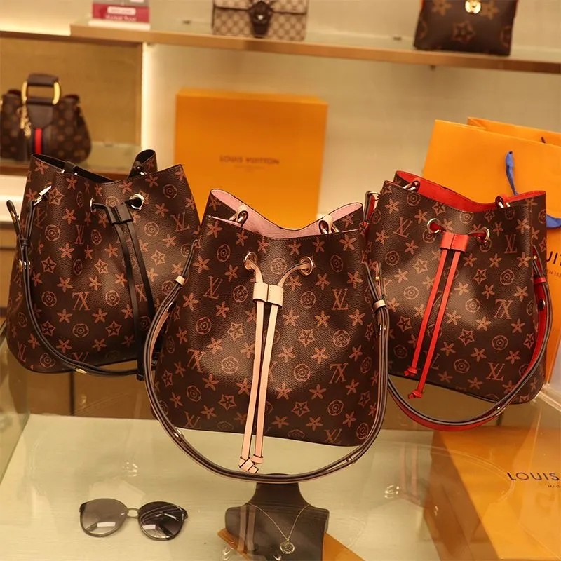 Top quality designer bag Bucket Bags Neonoe Brown Flower Shoulder bags louiseity ladies Leather Classic crossbody bag viutonity Messenger Womens Handbags wallet, Add box
Top quality designer bag Bucket Bags Neonoe Brown Flower Shoulder bags louiseity ladies Leather Classic crossbody bag viutonity Messenger Womens Handbags wallet, Add box