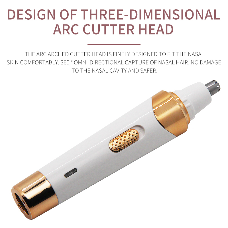 Epilator 4 IN 1 Electric Eyebrow Trimmer Portable Hair Remover Women depilator Nose Ear Trimmer Removal Lady Shaver Epilator Painless 230428