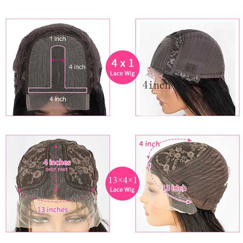 Synthetic Wigs Ginger Brown Wig Straight Synthetic 13x1 t Part Lace s for Women Glueless Pre Plucked Hairline with Baby Hair Cosplay 230227