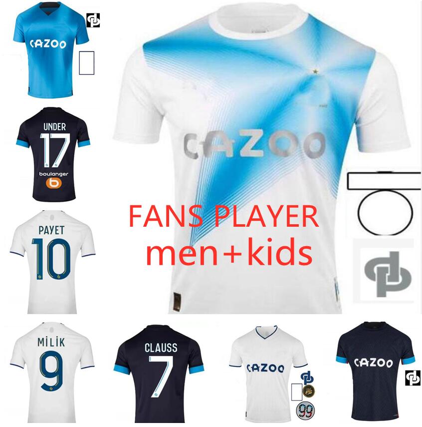 22 23 maillot ALEXIS soccer jerseys 30 Year Anniversary Africa Special 2023 MarseilleS FANS PLAYER GUENDOUZI PAYET CLAUSS football shirts men kids KIT Jul DP OUNAHI, 30th
22 23 maillot ALEXIS soccer jerseys 30 Year Anniversary Africa Special 2023 MarseilleS FANS PLAYER GUENDOUZI PAYET CLAUSS football shirts men kids KIT Jul DP OUNAHI, 30th