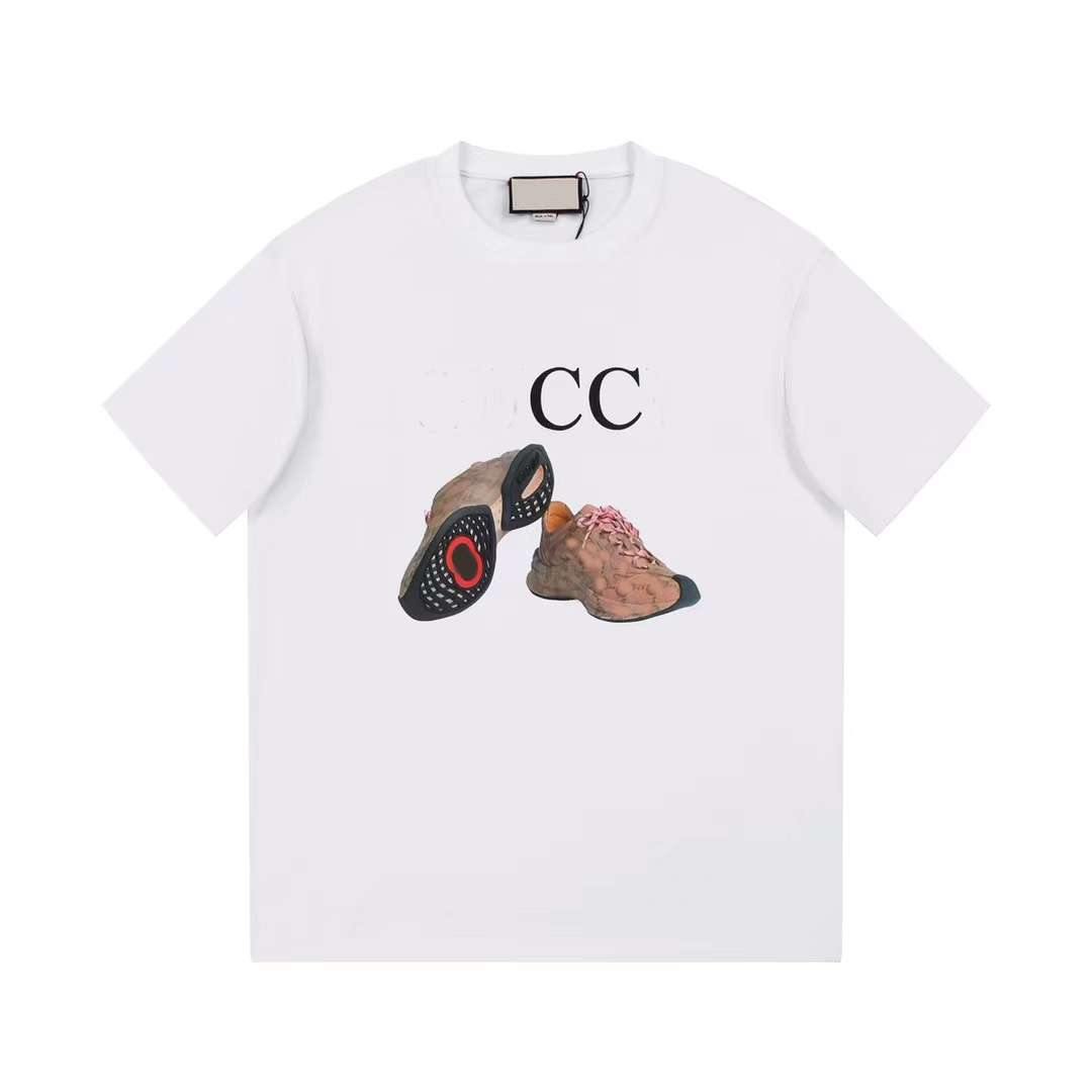 Women' designer Tee t shirt 23ss trainer Letters shoes classical print short sleeve cotton women Unisex For Man white -XL
Women' designer Tee t shirt 23ss trainer Letters shoes classical print short sleeve cotton women Unisex For Man white -XL