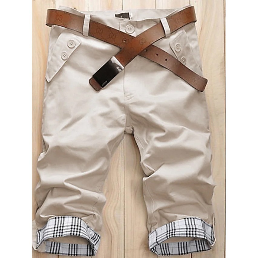 Men's Shorts Men Shorts cotton Casual Short Pants Seluar Pendek Lelaki Plus Size Beach Shorts Sports Shorts Cropped Shorts Drawstring Shorts 2305