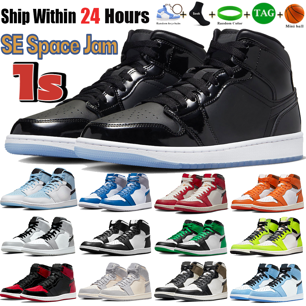 New jumpman 1 1s basketball shoes SE space jam ice OG lucky green university true blue Starfish Chicago Lost and found bred patent Dark Mocha twist mens womens sneakers, 33 obsidian unc
New jumpman 1 1s basketball shoes SE space jam ice OG lucky green university true blue Starfish Chicago Lost and found bred patent Dark Mocha twist mens womens sneakers, 33 obsidian unc