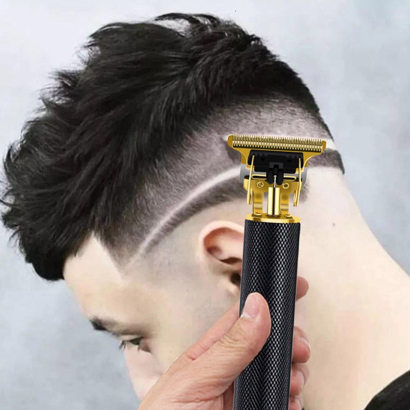 Clippers Trimmers Hair Trimmer Electric Hair Clippers Shaver Beard Trimmer Professional Men Hair Cutting T Style Machine Rechargeable Barber 230428
