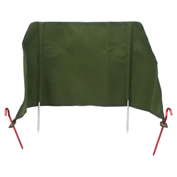 Outdoor Stove Windscreen Portable Canvas Camping Fire Windshield For Picnic Cooking BBQ