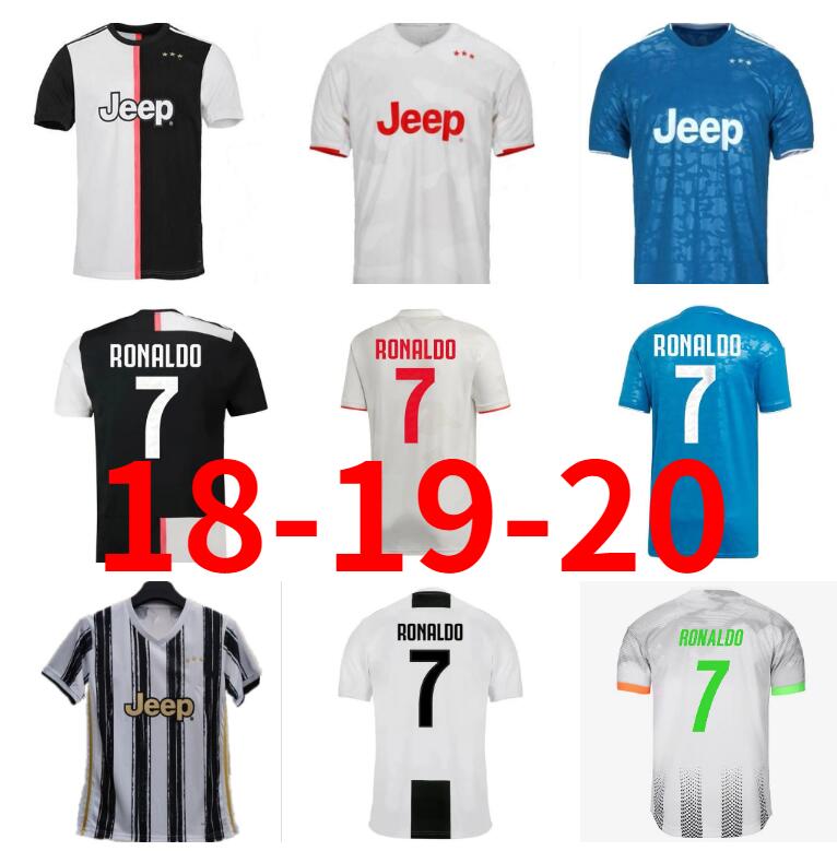 Juve 18 19 20 21 Ronaldo Chiellini Dybala Soccer Jerseys 2018 2019 2020 2021 de Ligt Matuidi Bonucci D.Costa Bernardeschi Pjanic Football Shirt