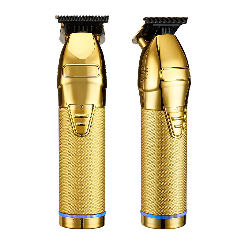 Clippers Trimmers Professional Hair Trimmer For Men Barber Rechargeable Hair Clipper Cordless Hair Cutting Powerful Machine Hair Beard Trimmer 230428
