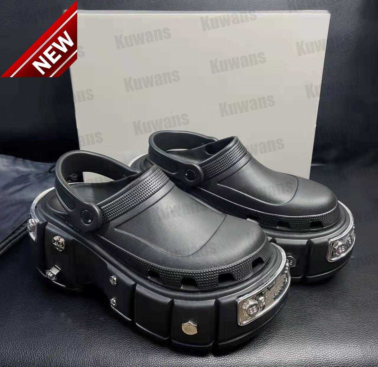 Balencigas Balencaigaity Hardcrocs Sandals Platform Sandal Chunky Croc Rubber Round Toe b Eva Women Beach Waterproof Designer l Dvc, Black
Balencigas Balencaigaity Hardcrocs Sandals Platform Sandal Chunky Croc Rubber Round Toe b Eva Women Beach Waterproof Designer l Dvc, Black