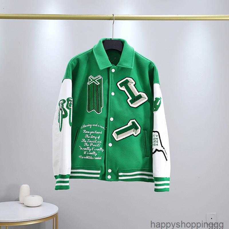 Men' Jackets 2021 Fashion Brand Men Jacket L Vintage Loose Long Sleeve Green Baseball Man' Hip Hop Autumn Varsity
Men' Jackets 2021 Fashion Brand Men Jacket L Vintage Loose Long Sleeve Green Baseball Man' Hip Hop Autumn Varsity