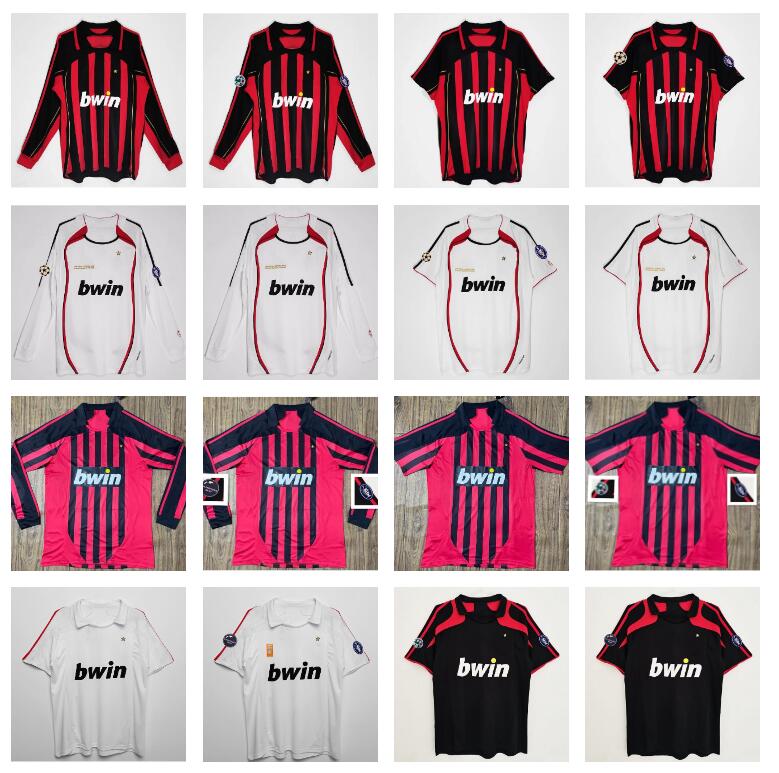2006 2007 2008 AC MILANS Kaka Inzaghi retro soccer jerseys 06 07 08 Pato Cafu Maldini Nesta Pirlo Seedorf Gattuso Ronaldo vintage classic football shirt
2006 2007 2008 AC MILANS Kaka Inzaghi retro soccer jerseys 06 07 08 Pato Cafu Maldini Nesta Pirlo Seedorf Gattuso Ronaldo vintage classic football shirt