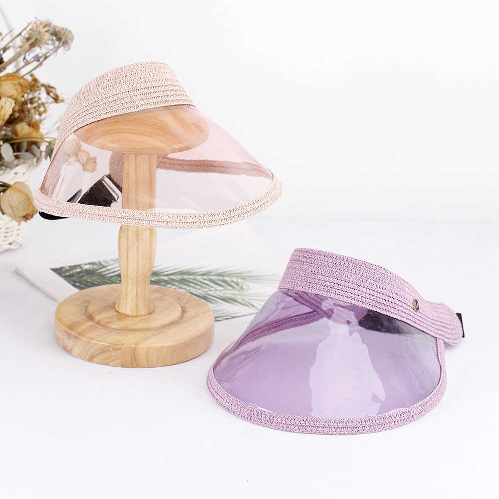 Outdoor Hats Empty top cap Women's summer hat Golf cap Transparent caps Summer hat Women's hat sun visor uv protection solar hat Hiking hat 
