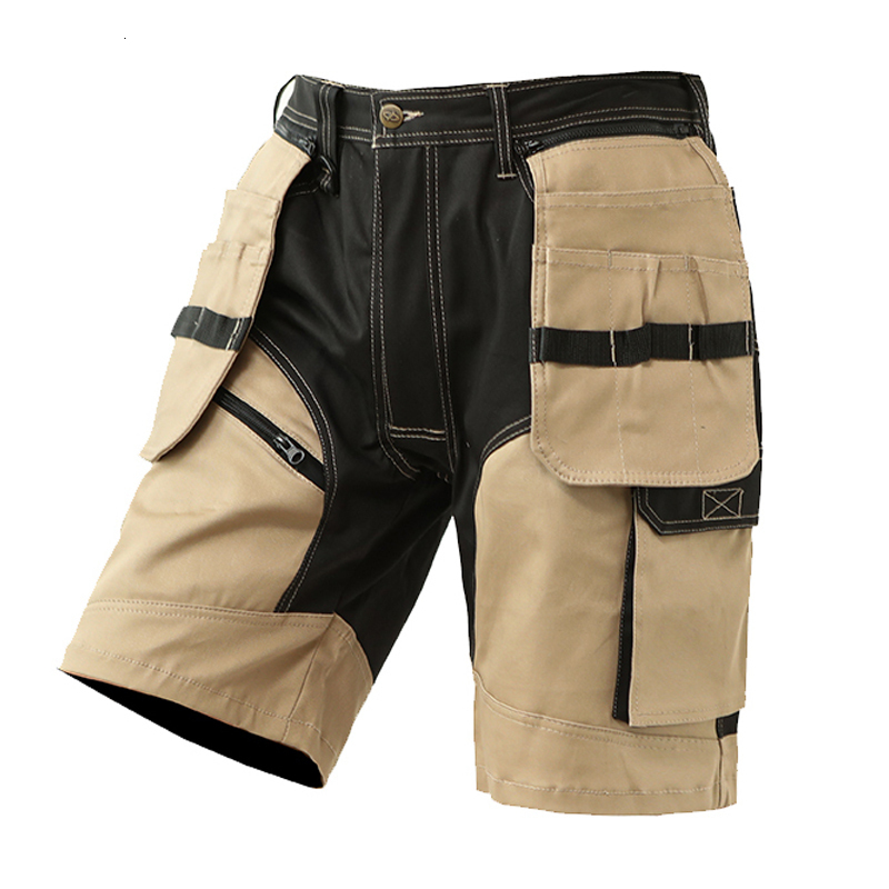 Men's Shorts Work Shorts for Men Workwear with Multi Functional Pockets Work Shorts Men Heavy Duty 230503