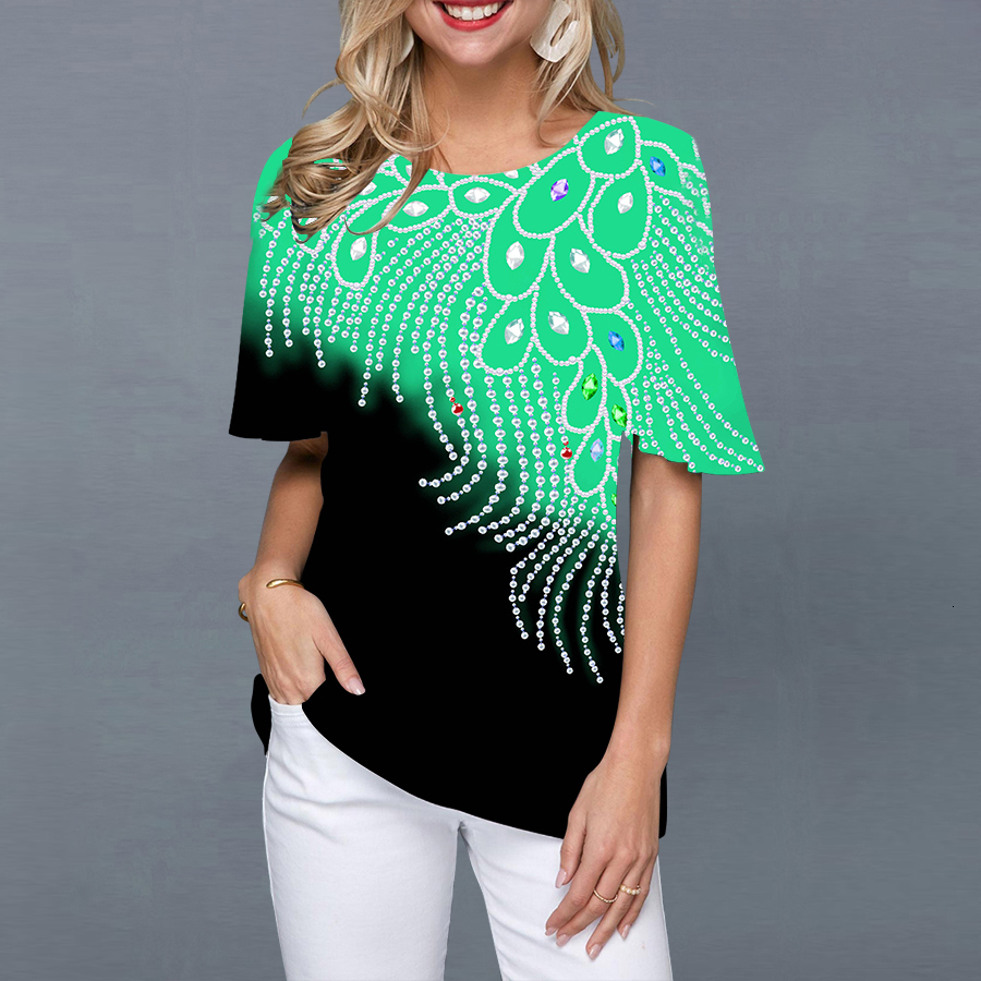 Womens TShirt Summer Womens Tshirts Fashion 3d Print Short Sleeve Tops Female Vintage Clothing O Neck Oversized Tees Harajuku T Shirts 230503