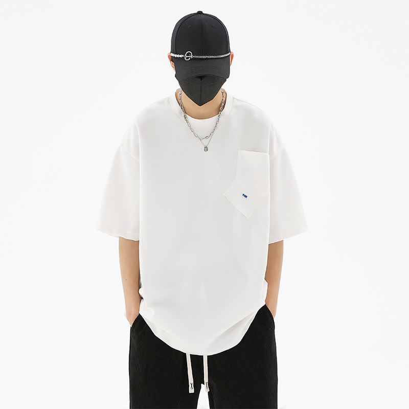 Men's T-Shirts Hip Hop T-Shirt Loose Sports Streetwear Fashion Oversized 5XL 6XL T Shirt Black Blue Summer Short Sleeves Top Tees Tshirt 230504