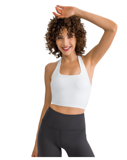 Sexy Halter Padded Athletic Sport Bra Women Backless Workout Gym Yoga Crop Top Fitness Bra with Built In Bra 220715, Green
Sexy Halter Padded Athletic Sport Bra Women Backless Workout Gym Yoga Crop Top Fitness Bra with Built In Bra 220715, Green