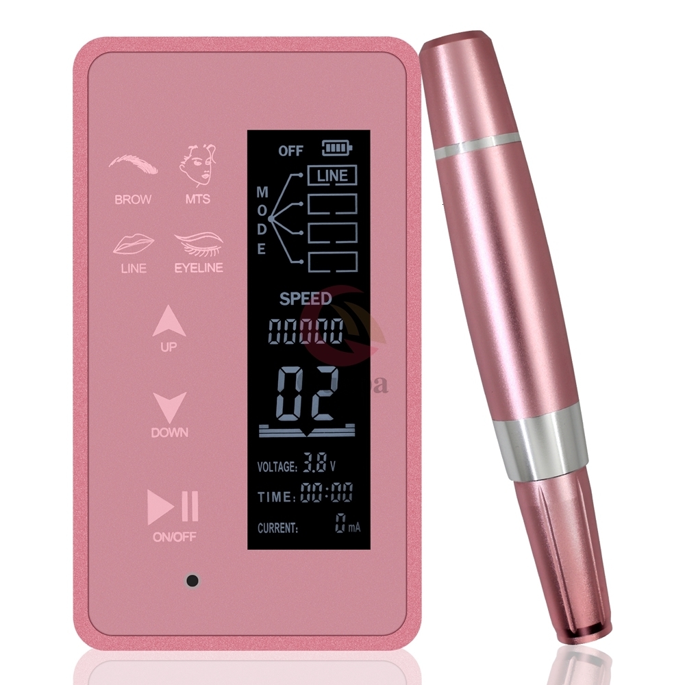 Permanent Makeup Machines Pink Digital PMU Machine Touch Screen Panel Multi Function Wireless Tattoo Device for Powder Brows Lip Eyeliner Supply 230503
Permanent Makeup Machines Pink Digital PMU Machine Touch Screen Panel Multi Function Wireless Tattoo Device for Powder Brows Lip Eyeliner Supply 230503