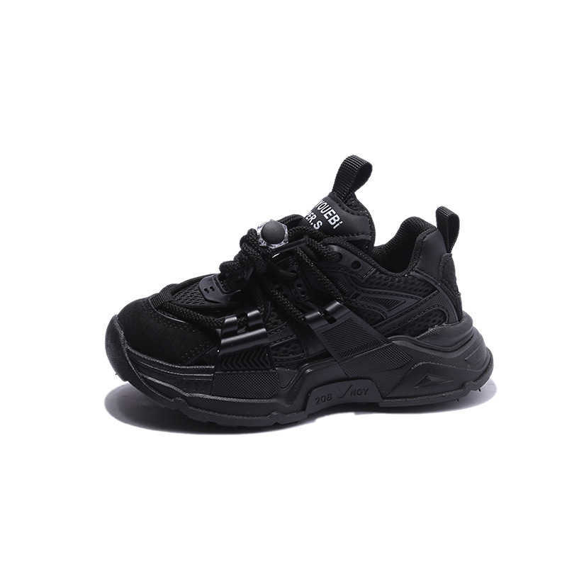 Athletic Outdoor 2023 New Fresh Chunky Sneakers for Children Spring Breathable Flat Shoes Kids Little Girls Boys Casual tennis Shoes Child G01102 AA23