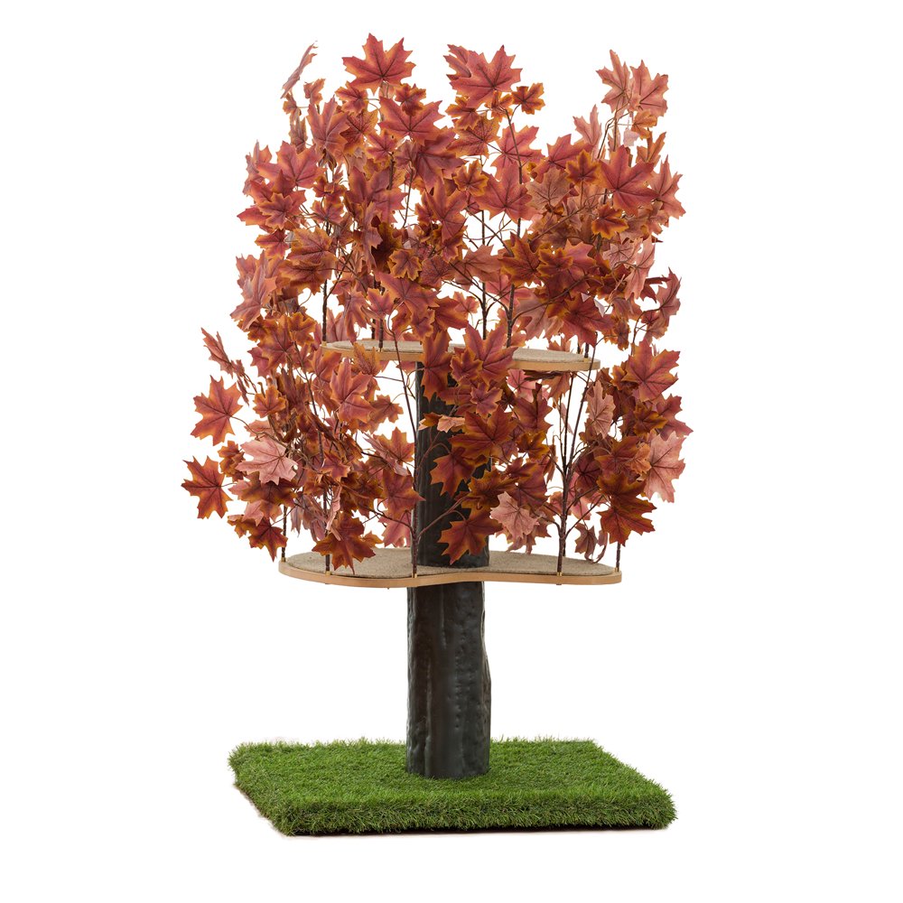On2 Pets 4ft Interchangeable Leaves Activity Tree, Indoor Tower, Comfy Condo with Scratching Pads, Square Base Deep Plum
On2 Pets 4ft Interchangeable Leaves Activity Tree, Indoor Tower, Comfy Condo with Scratching Pads, Square Base Deep Plum