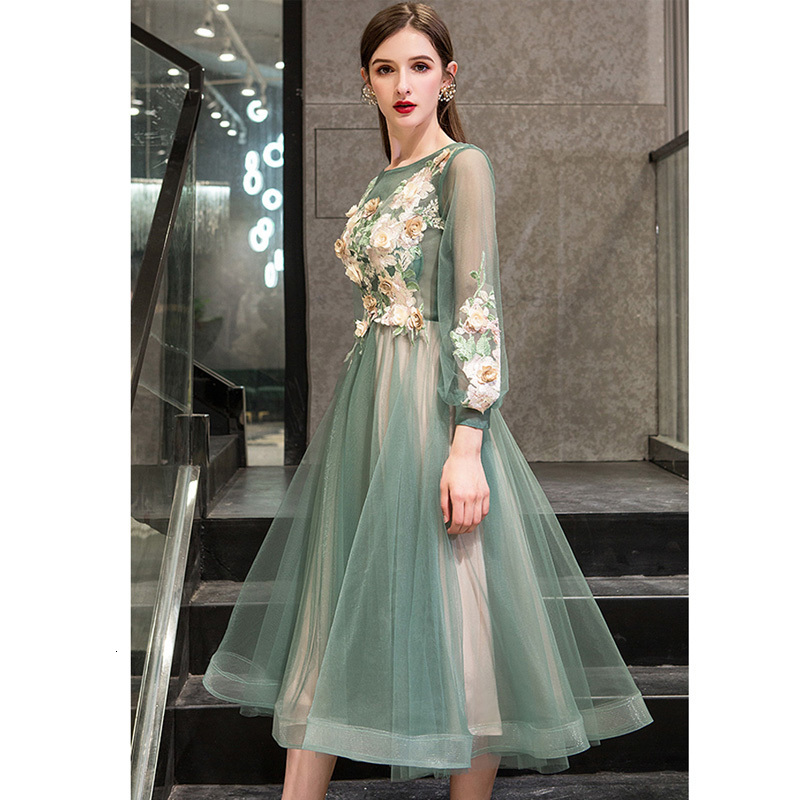 Party Dresses Evening Dress Elegant O-Neck Appliques Plus Size Robe De Soiree Applieus Women Party Night Dresses 230504