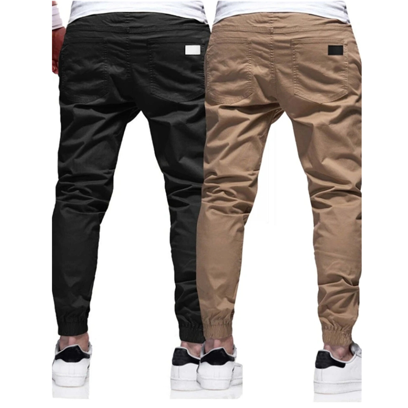 Men's Pants Spring Autumn Men Pants Harem Joggers Pants Male Trousers Mens Joggers Solid Multi-pocket Pants Hip Hop Sweatpants 230504