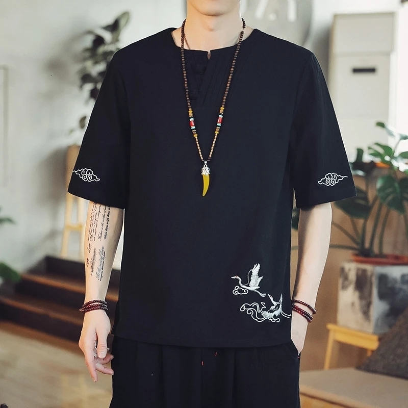 Men's T-Shirts men t shirt men's short sleeves Casual Cotton O-Neck grey 230504