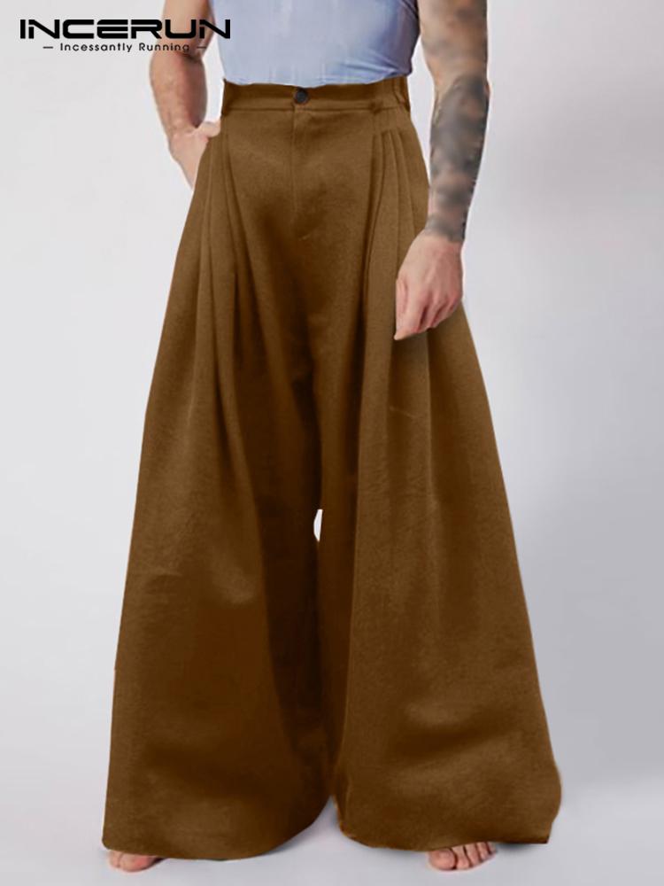 Pants FASHION MEN WIDE LEG PANTS JOGGERS BUTTON STREETWEAR LOOSE SOLID COLOR TROUSERS HIGH WAIST CASUAL PANTALON S5XL INCERUN 2023, Black
Pants FASHION MEN WIDE LEG PANTS JOGGERS BUTTON STREETWEAR LOOSE SOLID COLOR TROUSERS HIGH WAIST CASUAL PANTALON S5XL INCERUN 2023, Black