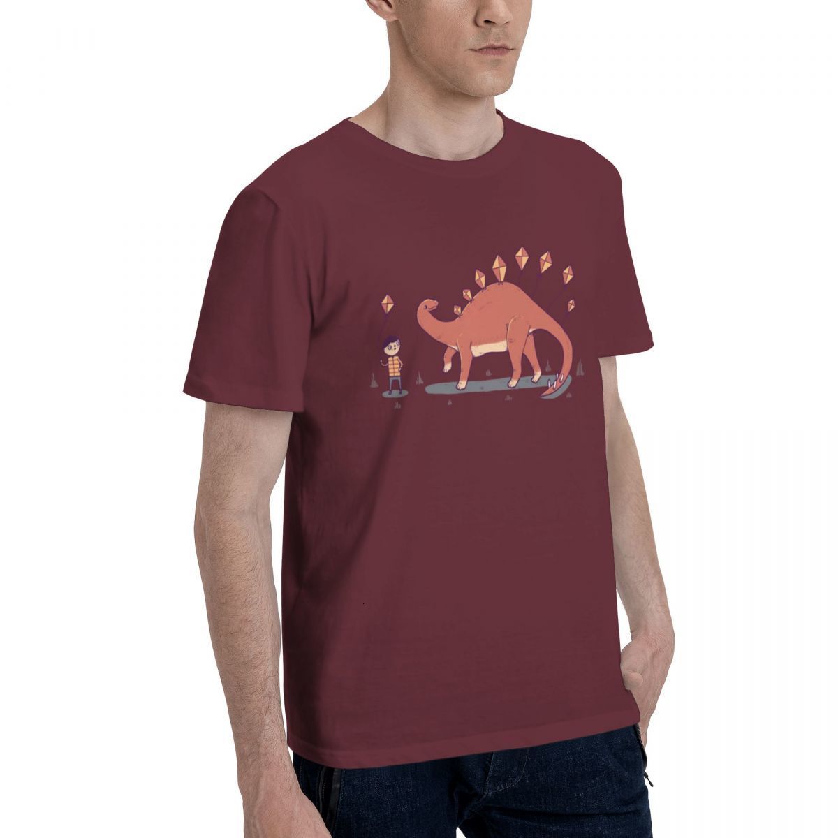 Men's T-Shirts Stego-Soar Classic T-Shirt Blouse Men's clothing 230504