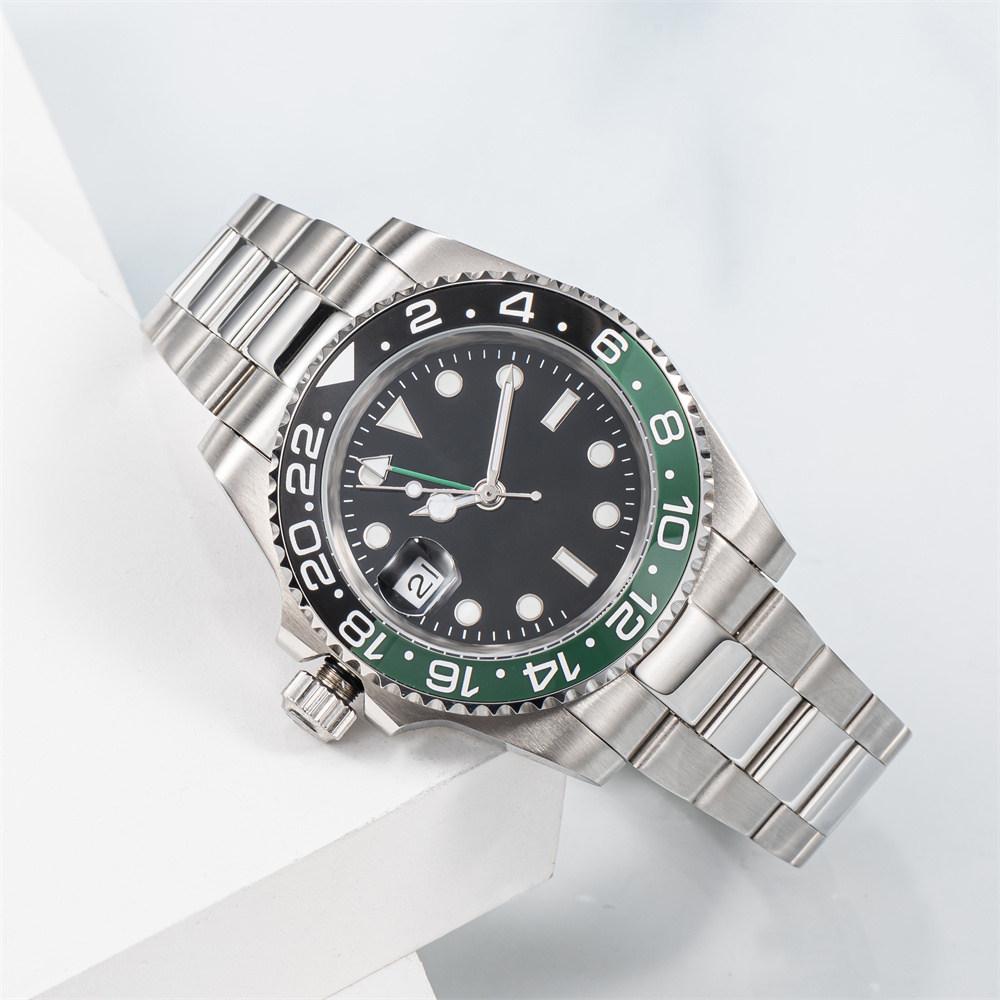 Men's high-end gentleman watch designer watch automatic mechanical ceramic watch all stainless steel sapphire glass waterproof 41mm men's watch