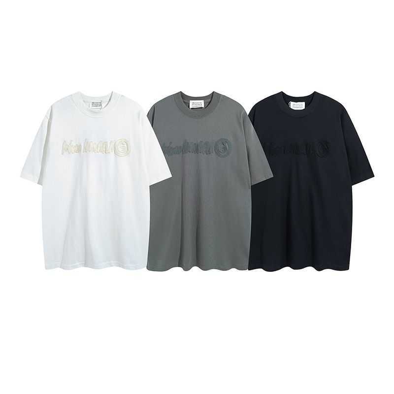 Designer Men's T-shirts Margiela Mm6 Summer Embroidery Letter Short Sleeve Summer Loose Men's and Women's Round Neck Versatile T-shirt, White
Designer Men's T-shirts Margiela Mm6 Summer Embroidery Letter Short Sleeve Summer Loose Men's and Women's Round Neck Versatile T-shirt, White