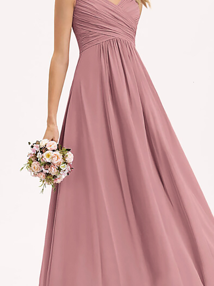 Party Dresses Lucyinlove Elegant V-Neck Chiffon Evening Dress Bridesmaid Gown Prom Cocktail Long Party Dresses Vestido Robe for Women 230504