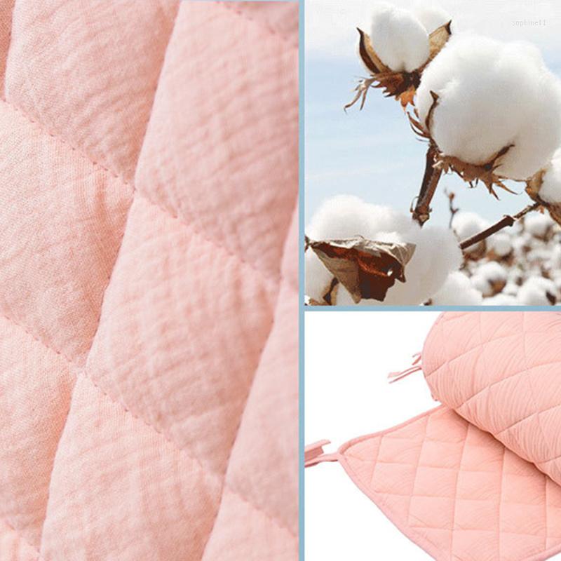 Pillow Pure Cotton Baby Bed Barrier Bumper Soft Crib Around Bumpers Born Kids Safe Protector Children Anti-collision Cradle Barriers