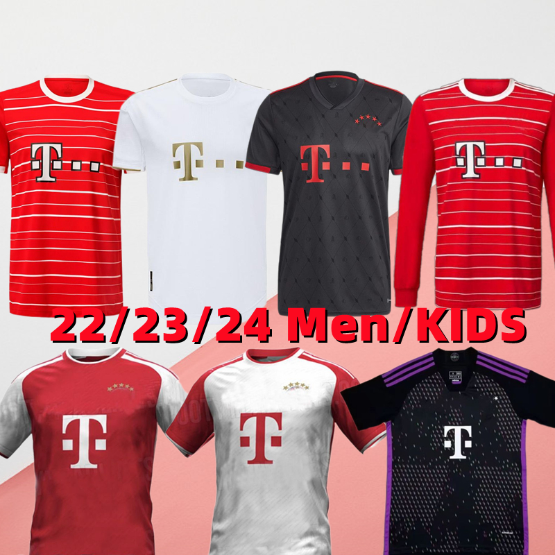 22 23 24 Bayern Munich soccer jersey DE LIGT SANE 2023 2024 football shirt HERNANDEZ GORETZKA GNABRY camisa de futebol top thailand men kids kits KIMMICH fans player, Long sleeved
22 23 24 Bayern Munich soccer jersey DE LIGT SANE 2023 2024 football shirt HERNANDEZ GORETZKA GNABRY camisa de futebol top thailand men kids kits KIMMICH fans player, Long sleeved